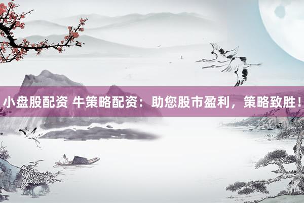 小盘股配资 牛策略配资：助您股市盈利，策略致胜！