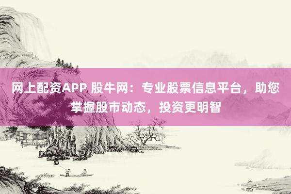 网上配资APP 股牛网：专业股票信息平台，助您掌握股市动态，投资更明智